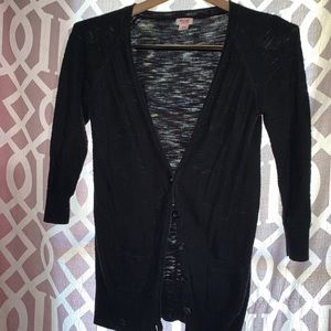 Mossimo ¾ sleeve cardigan.